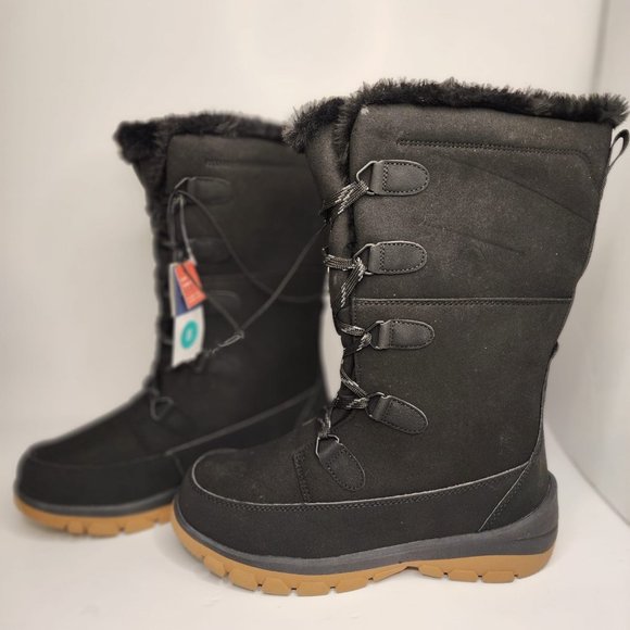 Women's Carla Tall Winter Boots - warm waterproof brand new - Picture 2 of 7